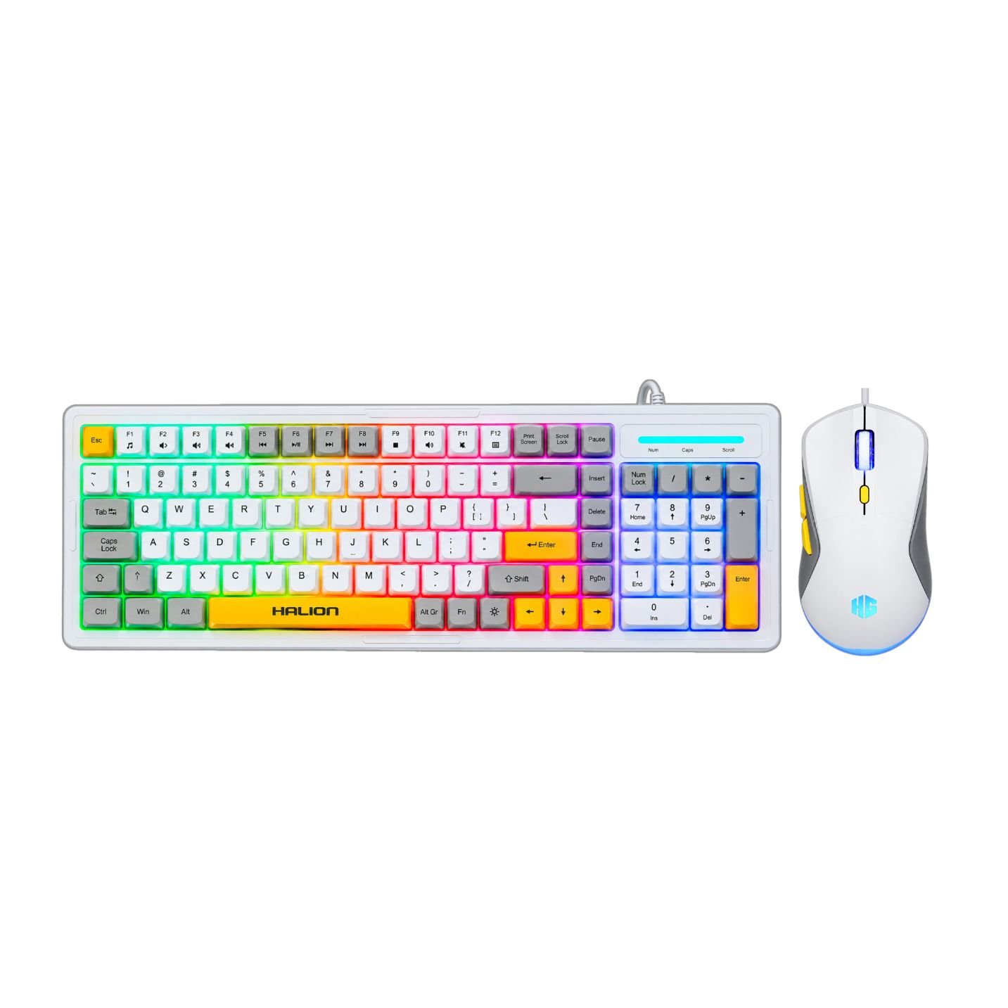 Teclado y Mouse HALION Cobra K425C