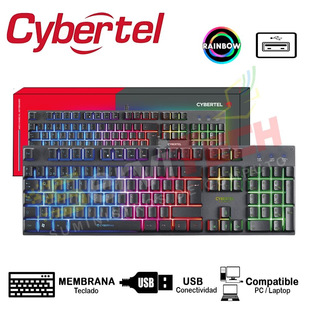 Teclado CYBERTEL element K500 - USB