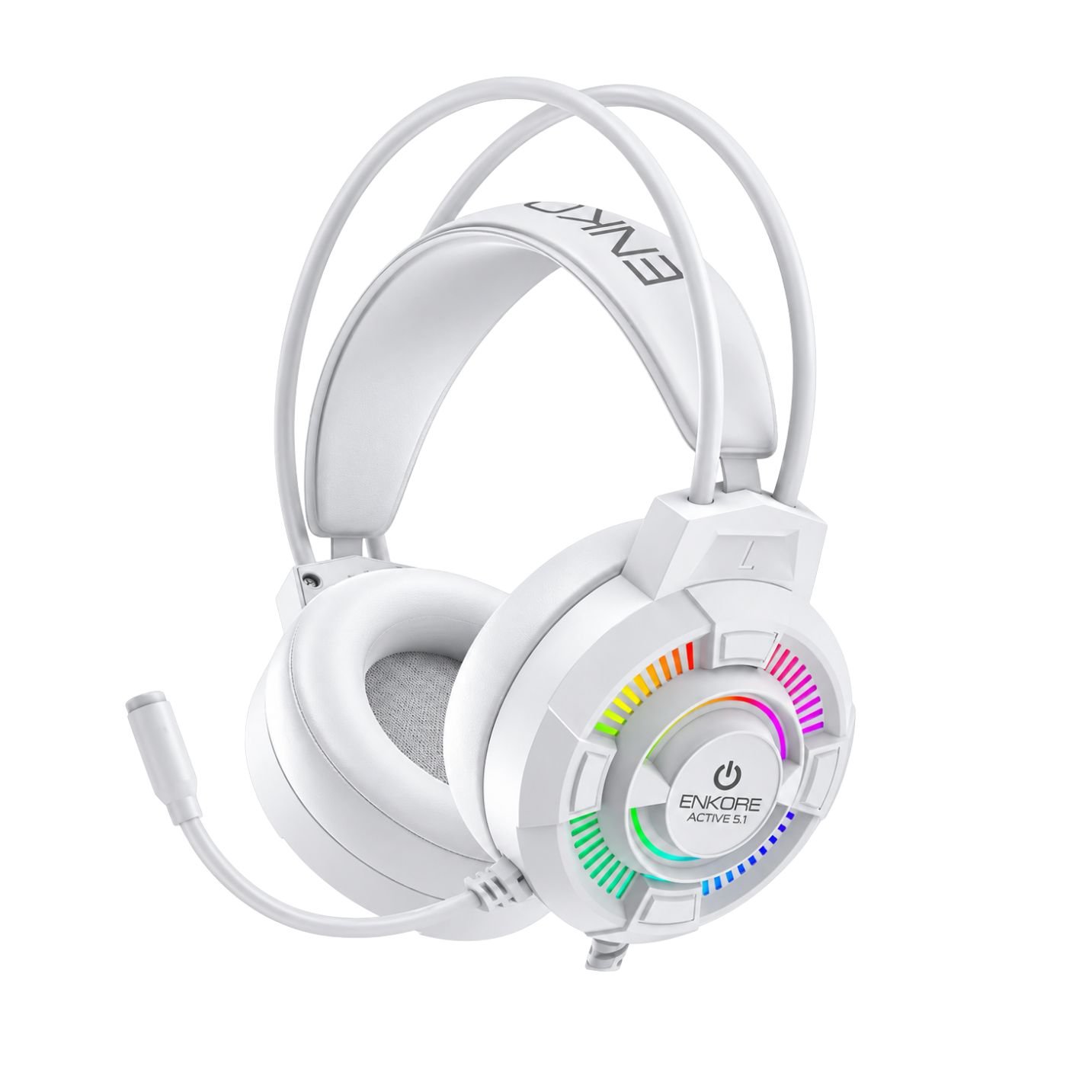 Audifonos Gamer ENKORE Active 5.1 EKHG 1004U-W
