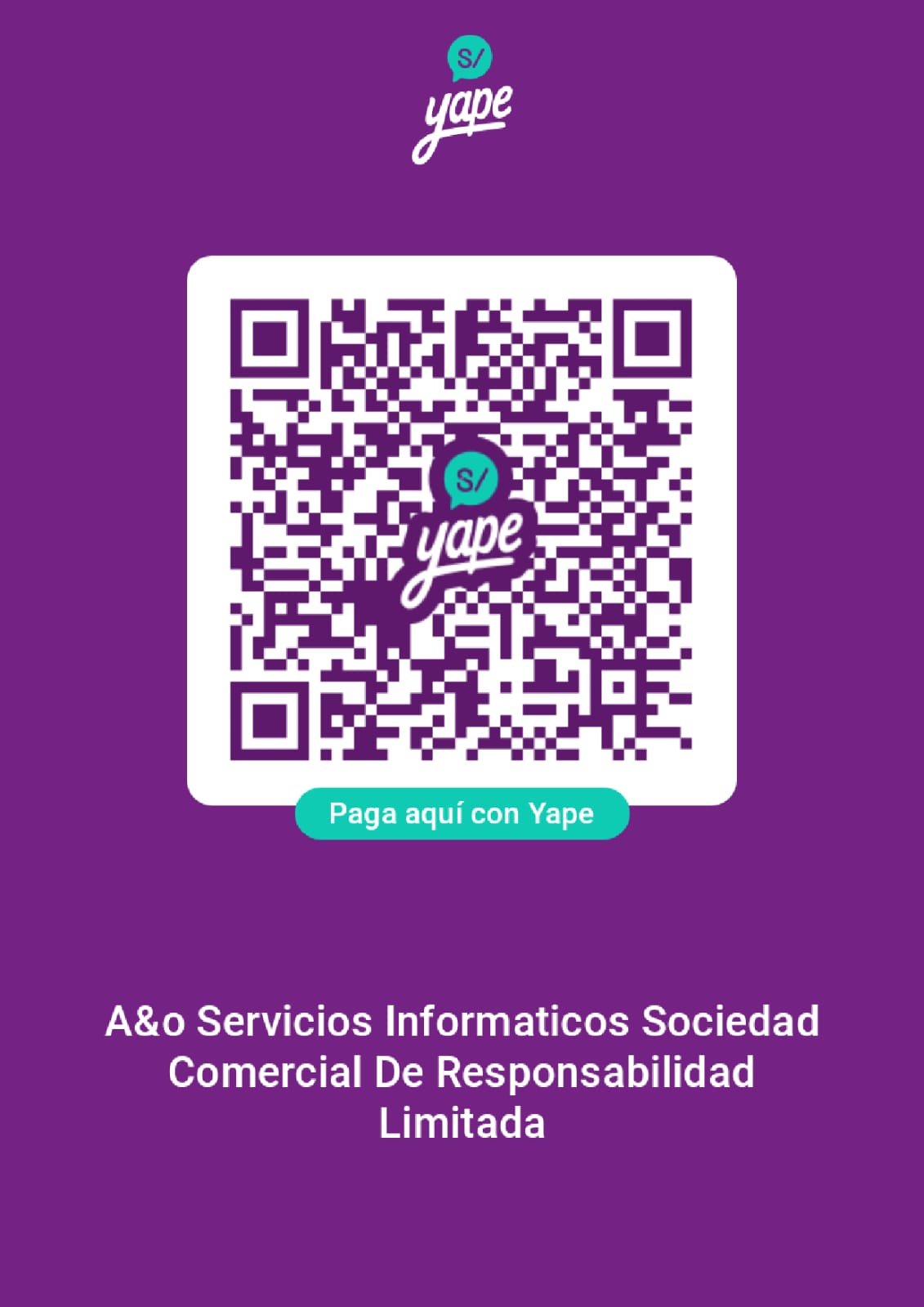 QR Code Yape Plin
