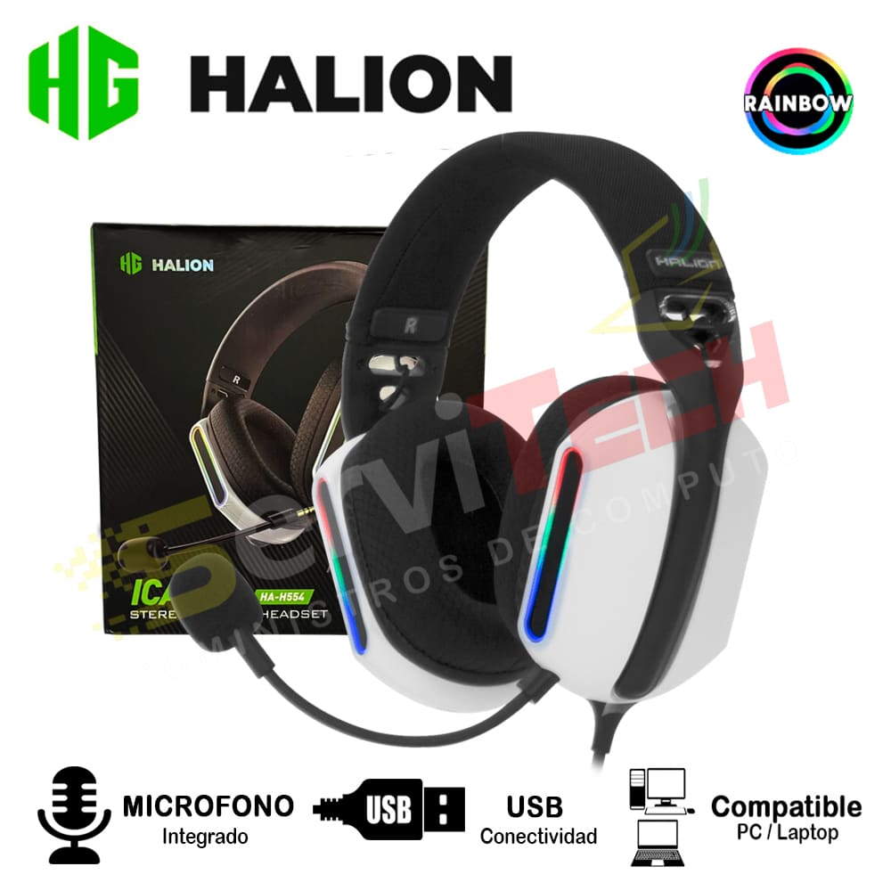 Audifonos Gamer HALION Icarius HA-H554