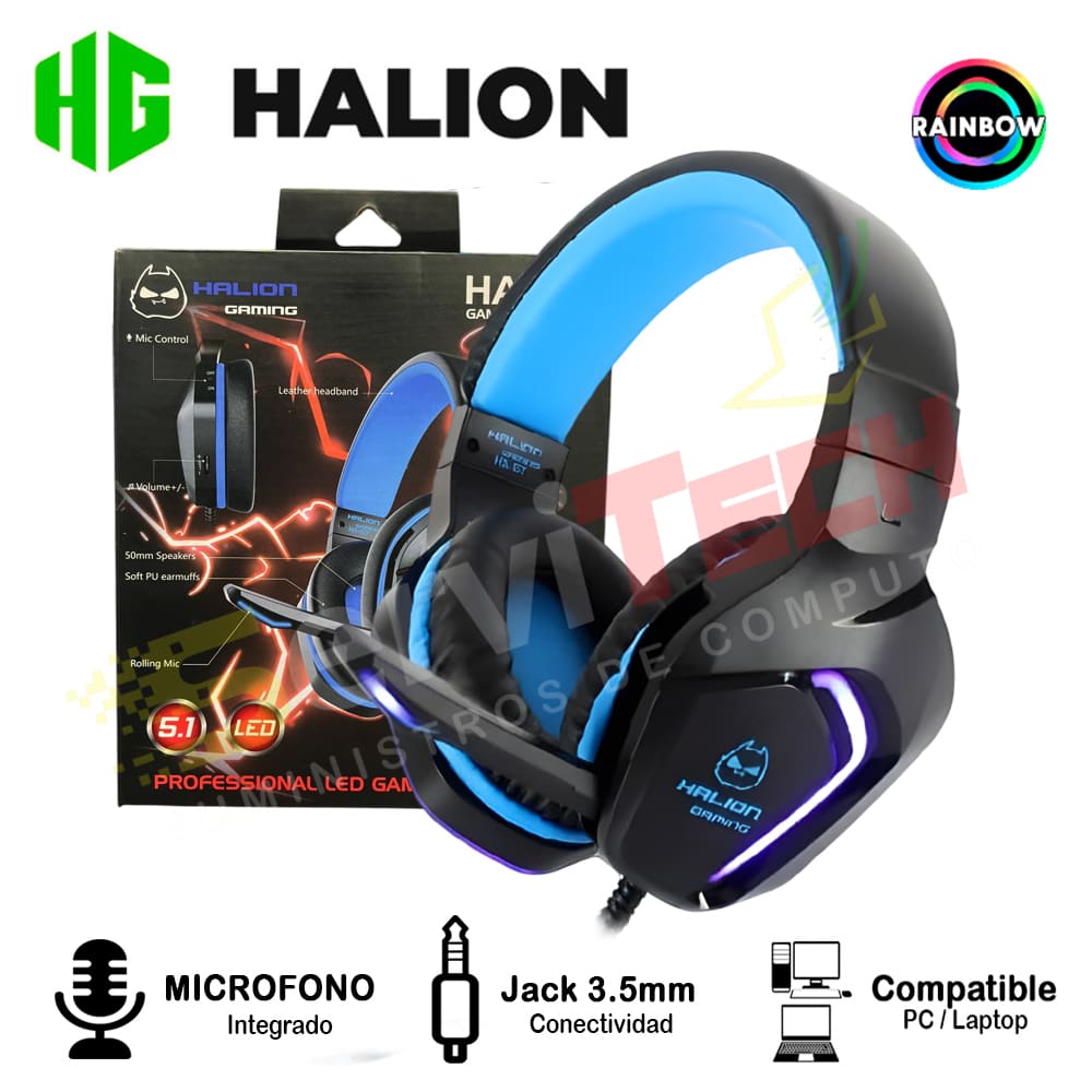 Audifonos Gamer HALION HA-S7