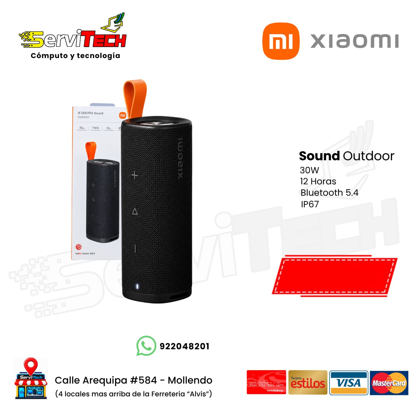 Parlante Xiaomi Sound Outdoor
