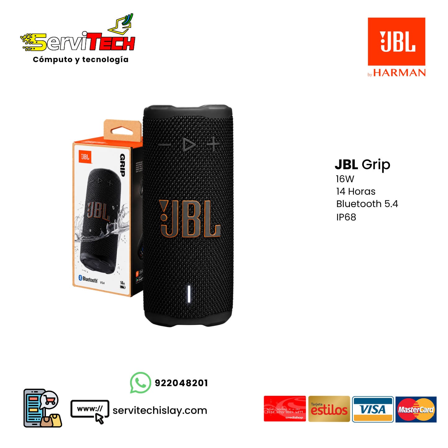 Parlante JBL Grip